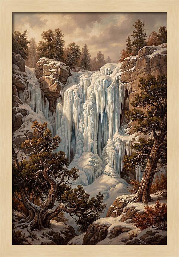 Majestic Ice Cascade
