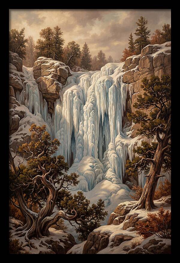 Majestic Ice Cascade