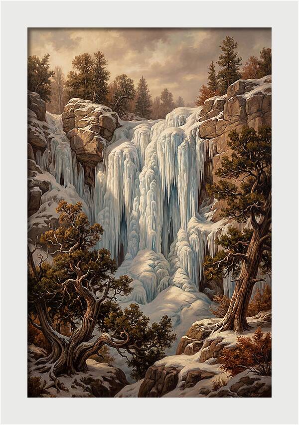 Majestic Ice Cascade