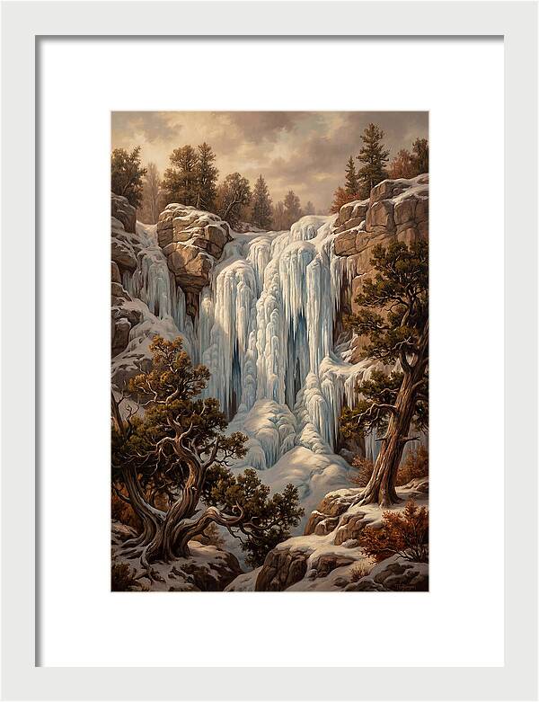 Majestic Ice Cascade
