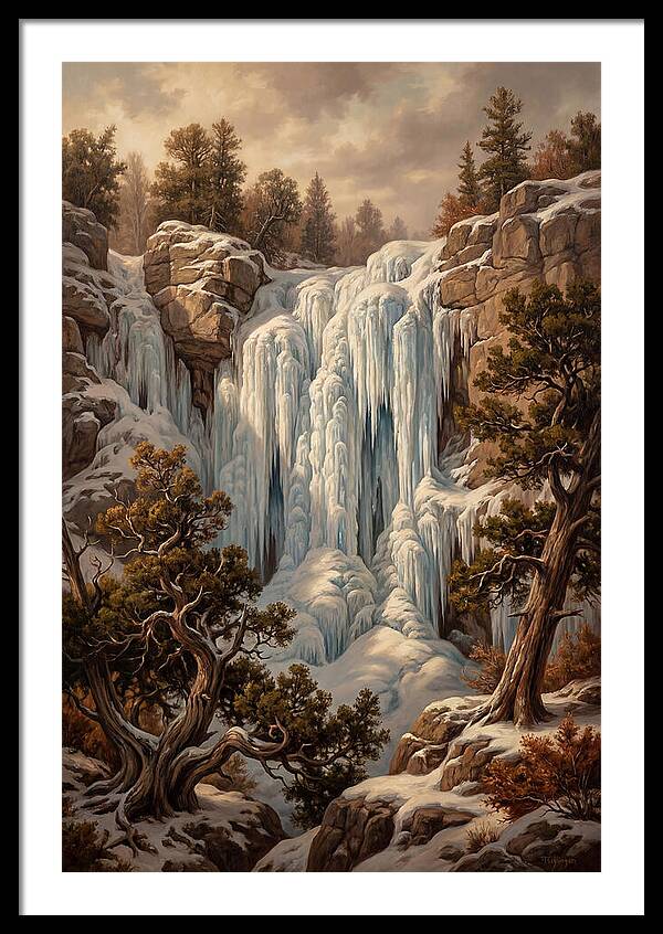 Majestic Ice Cascade