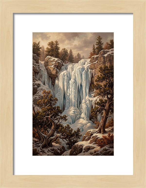 Majestic Ice Cascade