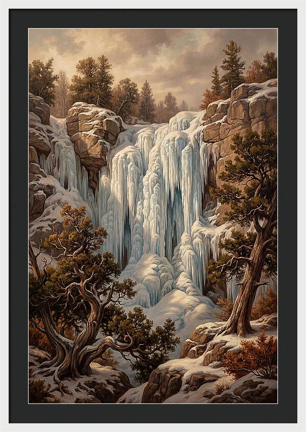 Majestic Ice Cascade
