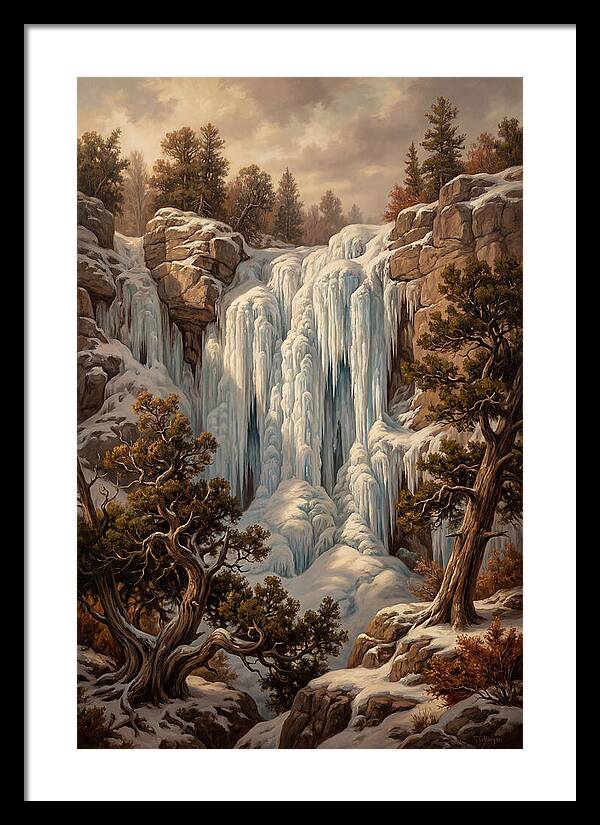 Majestic Ice Cascade