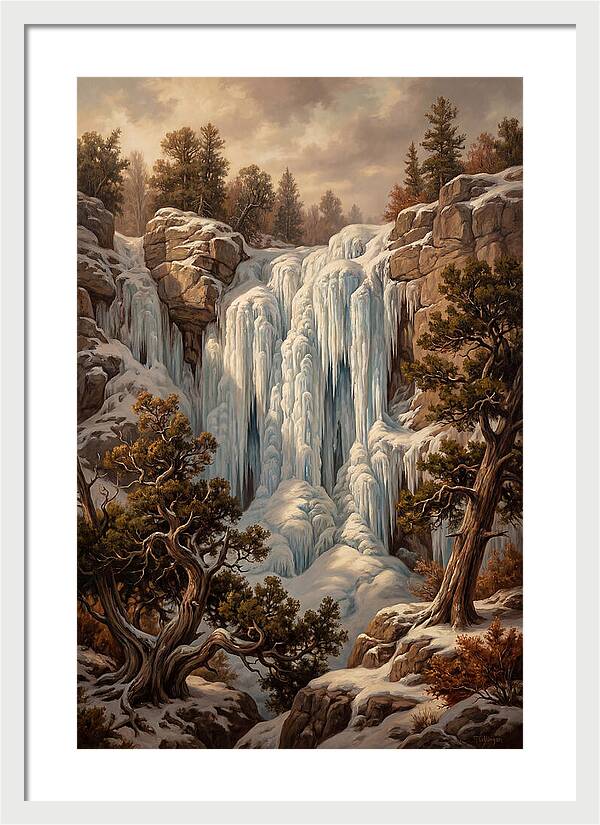 Majestic Ice Cascade