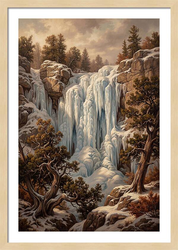 Majestic Ice Cascade
