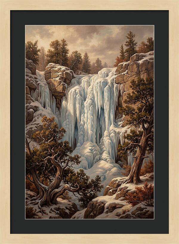 Majestic Ice Cascade