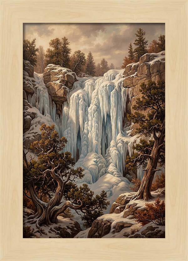Majestic Ice Cascade