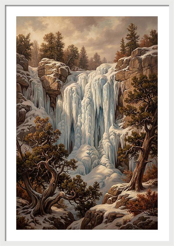 Majestic Ice Cascade