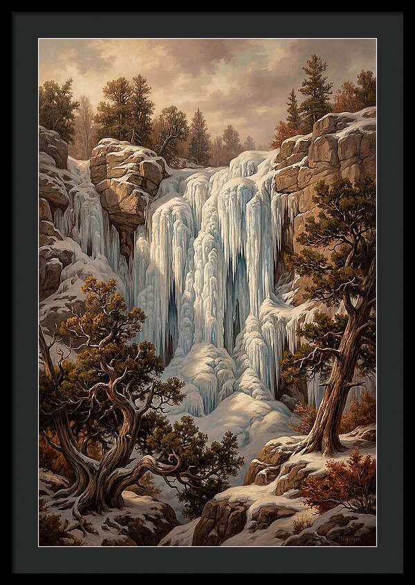 Majestic Ice Cascade