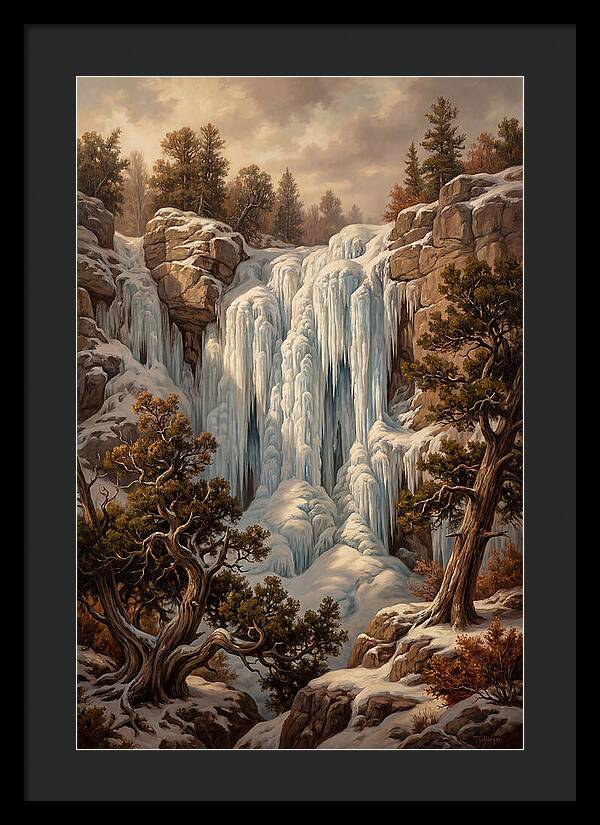 Majestic Ice Cascade