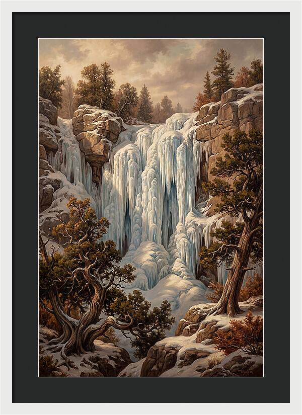 Majestic Ice Cascade