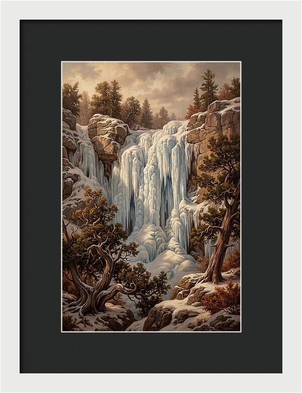 Majestic Ice Cascade