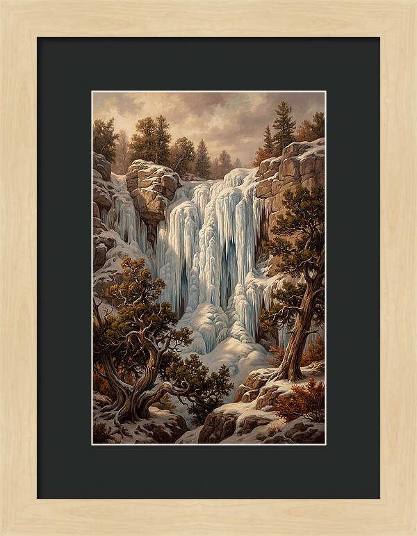 Majestic Ice Cascade