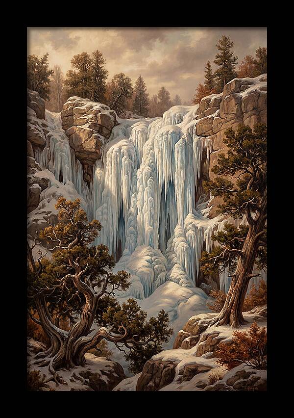 Majestic Ice Cascade