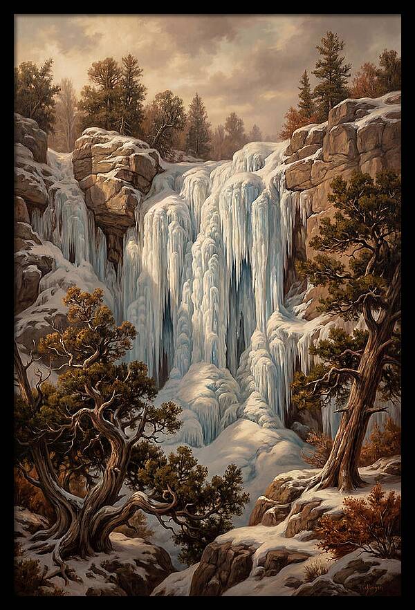 Majestic Ice Cascade