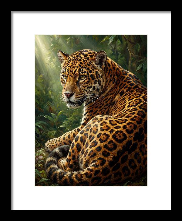 Majestic Jaguar In Nature