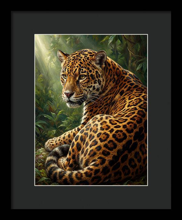 Majestic Jaguar In Nature