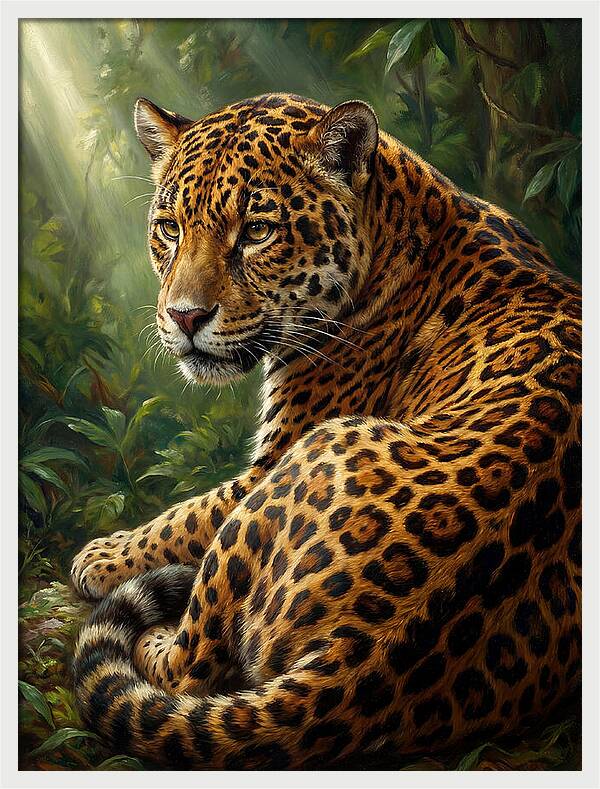 Majestic Jaguar In Nature
