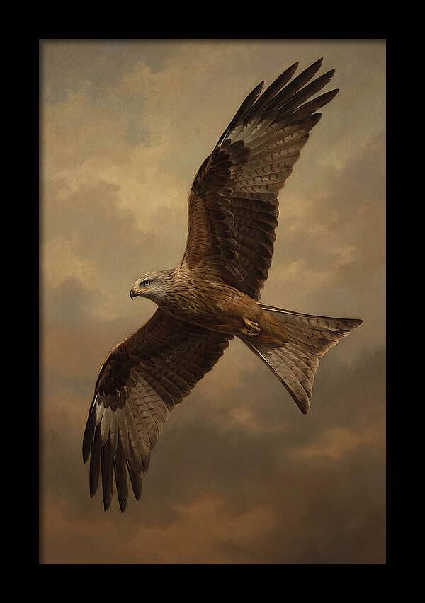Majestic Kite In Flight