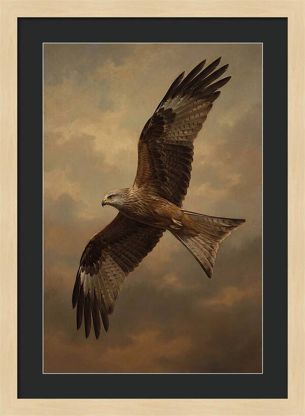 Majestic Kite In Flight