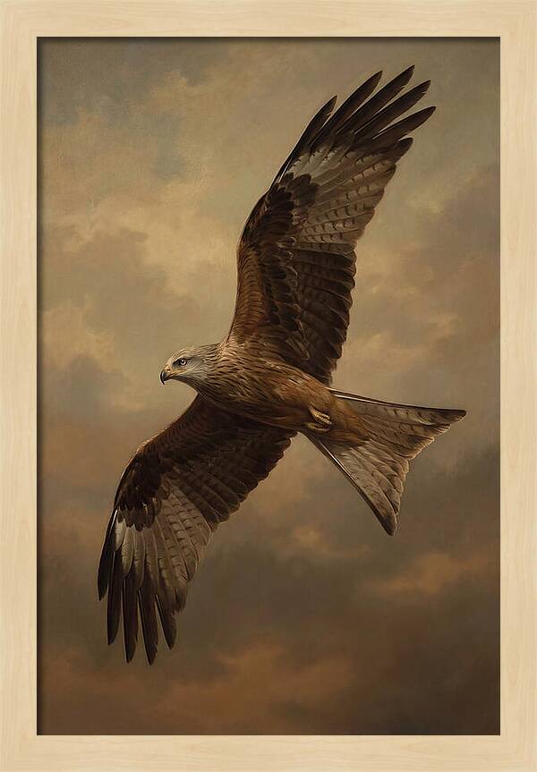 Majestic Kite In Flight