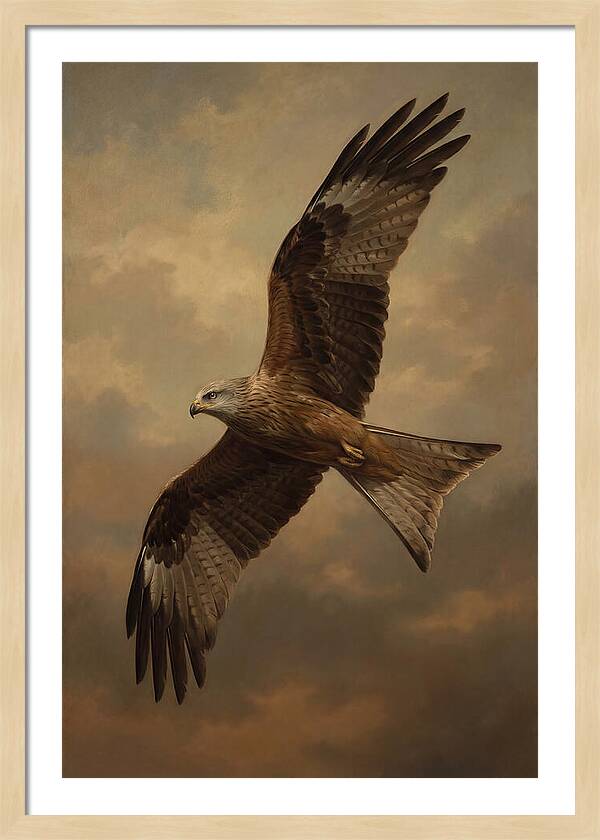 Majestic Kite In Flight