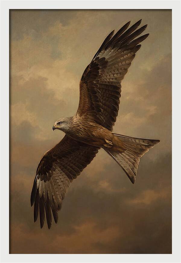 Majestic Kite In Flight