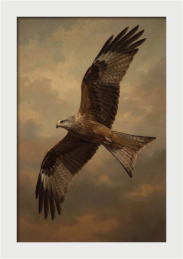 Majestic Kite In Flight