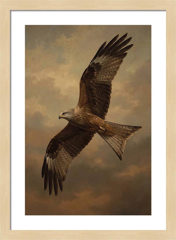 Majestic Kite In Flight