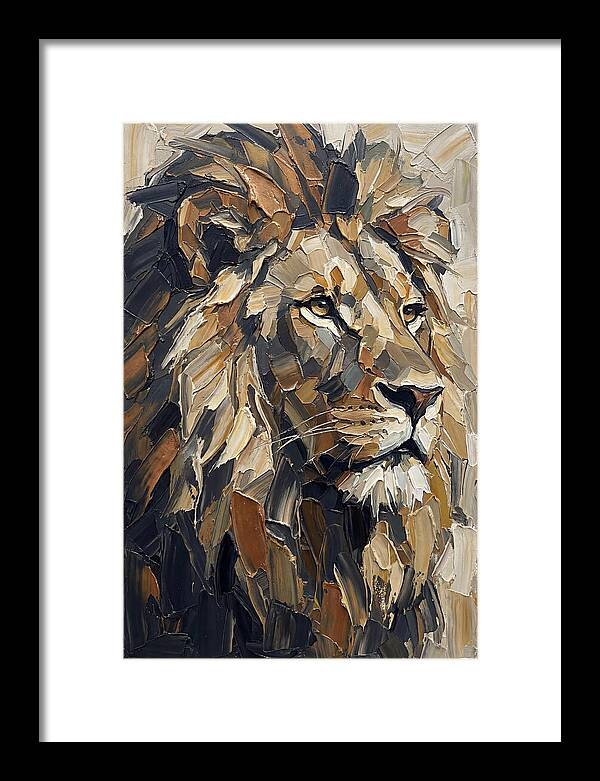 Majestic Lion Portrait