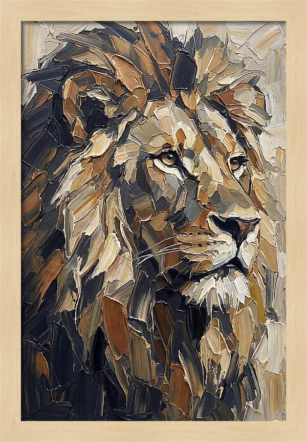 Majestic Lion Portrait