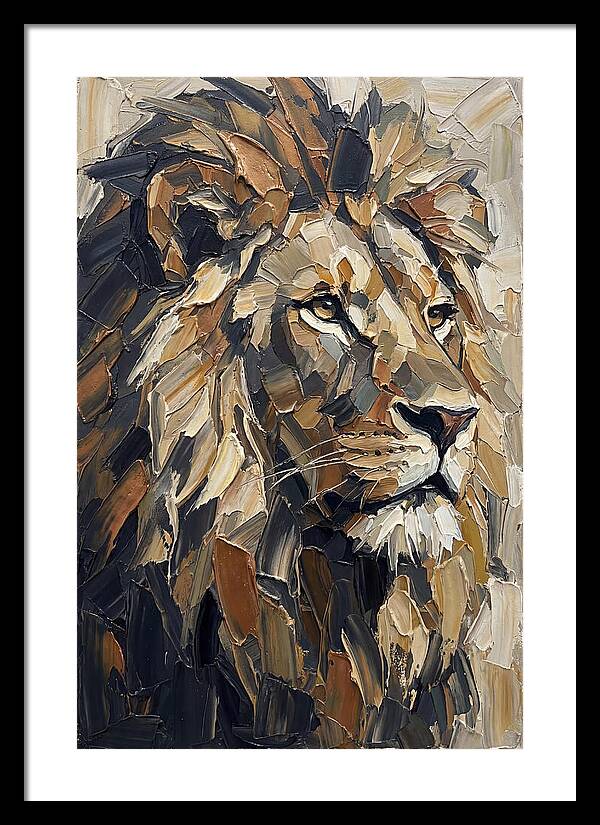 Majestic Lion Portrait