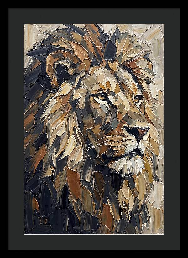 Majestic Lion Portrait