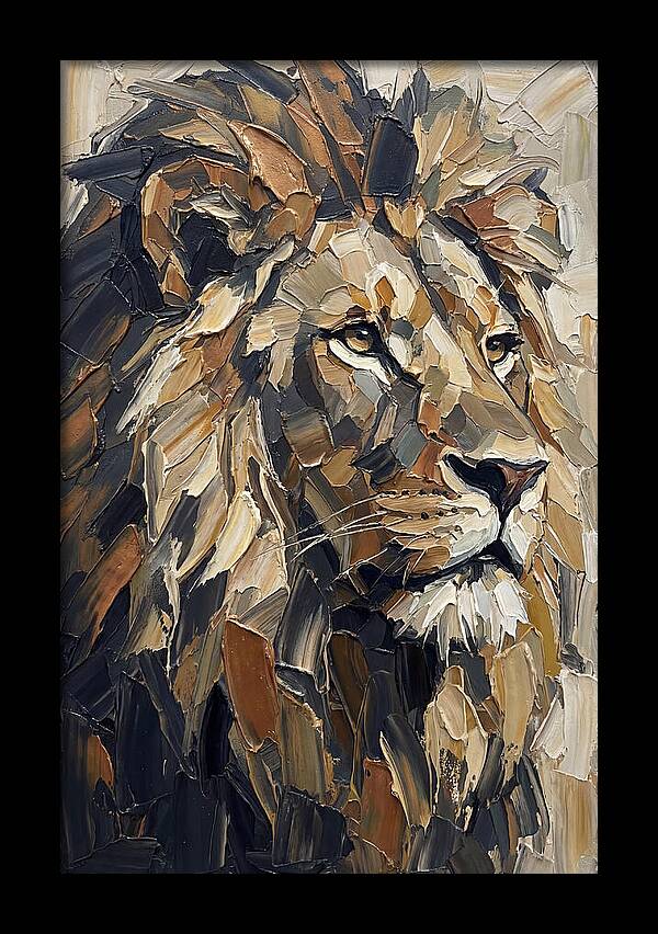 Majestic Lion Portrait