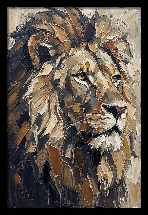 Majestic Lion Portrait