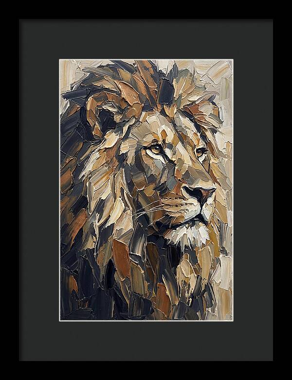 Majestic Lion Portrait