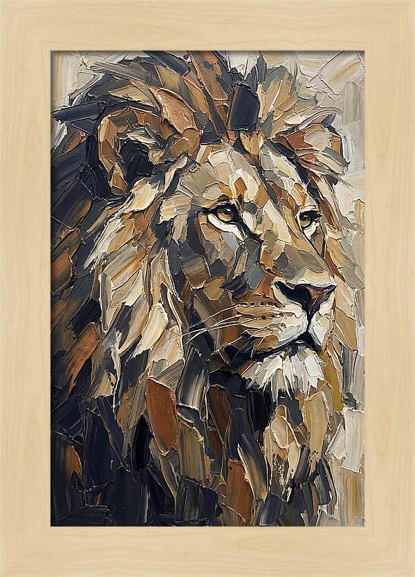 Majestic Lion Portrait