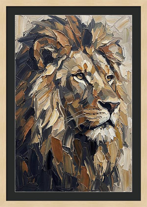 Majestic Lion Portrait