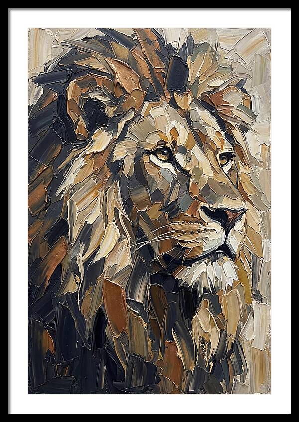Majestic Lion Portrait