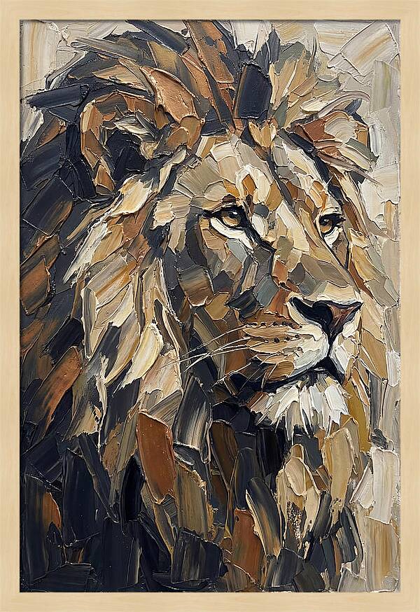 Majestic Lion Portrait