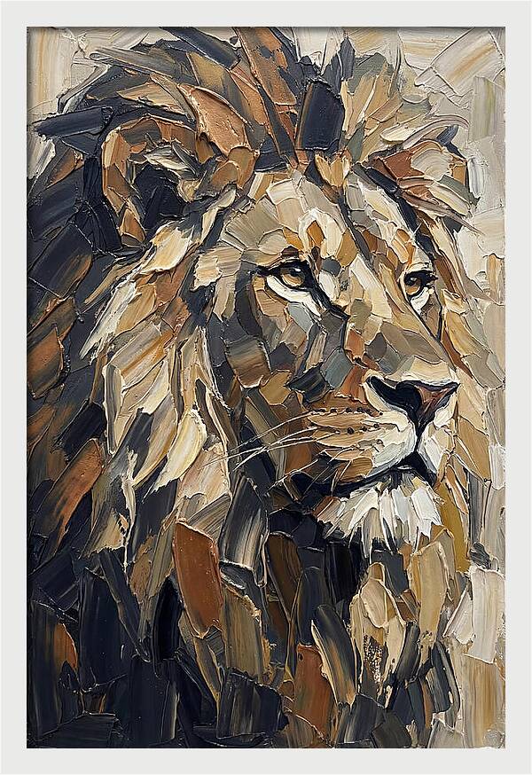 Majestic Lion Portrait