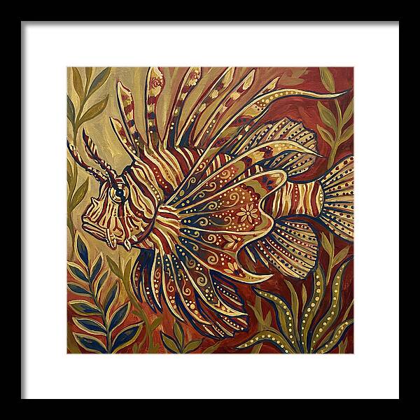 Majestic Lionfish Display
