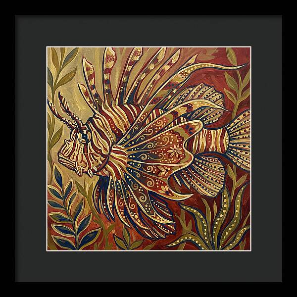 Majestic Lionfish Display