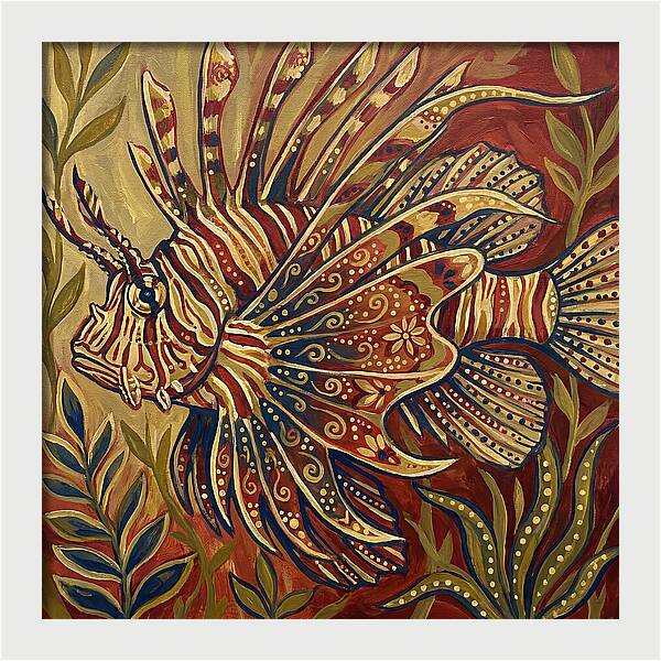 Majestic Lionfish Display