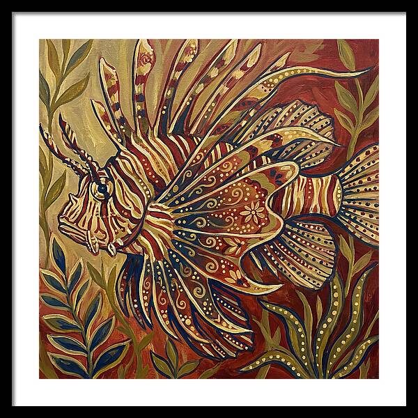 Majestic Lionfish Display