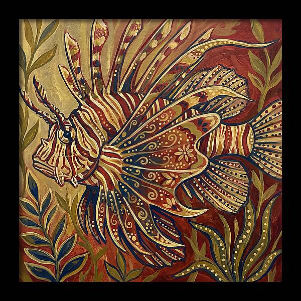 Majestic Lionfish Display