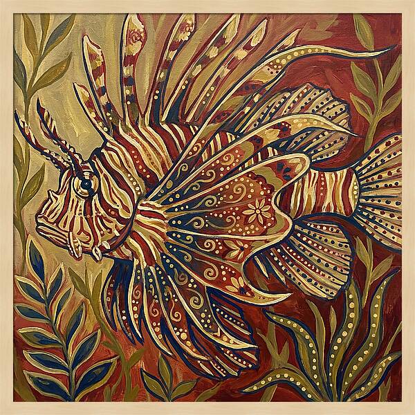 Majestic Lionfish Display