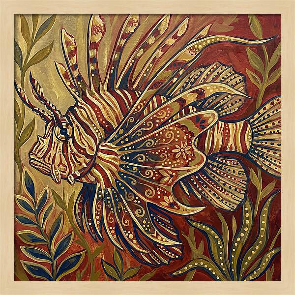 Majestic Lionfish Display
