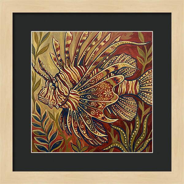 Majestic Lionfish Display